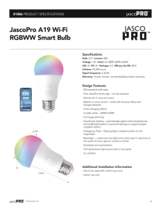 Cut Sheets - www.jascopro.com